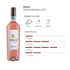 Farina Chiaretto Bardolino DOC 2022 "ROSEE"