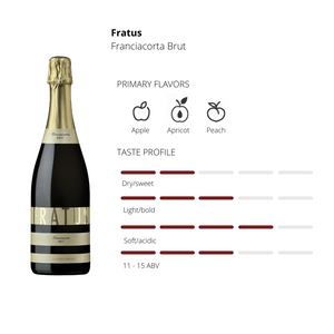 Fratus Franciacorta Brut DOCG (Sparkling White)