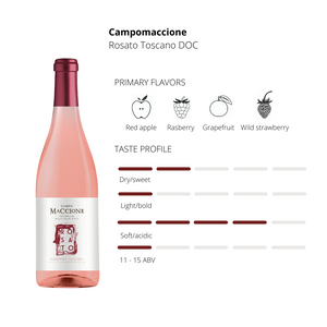 Campomaccione Rosato Maremma Toscana DOC 2022 "ROSEE"