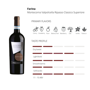 Farina Valpolicella Ripasso Classico Superiore DOC Riserva "Montecorna" 2021